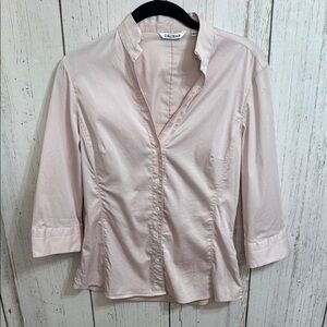 Caliban Blush Pink Button Down